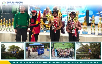 Pramuka SMP Al Hanifah Juara II LTPP XVI Jawa Timur 2026 di SMAN 1 Kejayan